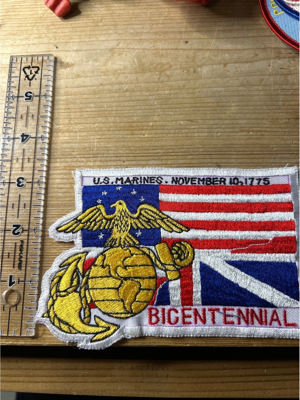 U.S. Marines Bicentennial Patch November 10, 1775
